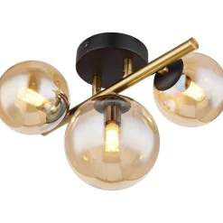 mutoni light Wandleuchte Riha Metall Schwarz Matt 3Xg9 Led><noscript><img width=