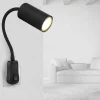 mutoni light Wandleuchte Robby Metall Schwarz 1Xgu10 55> Wandleuchten