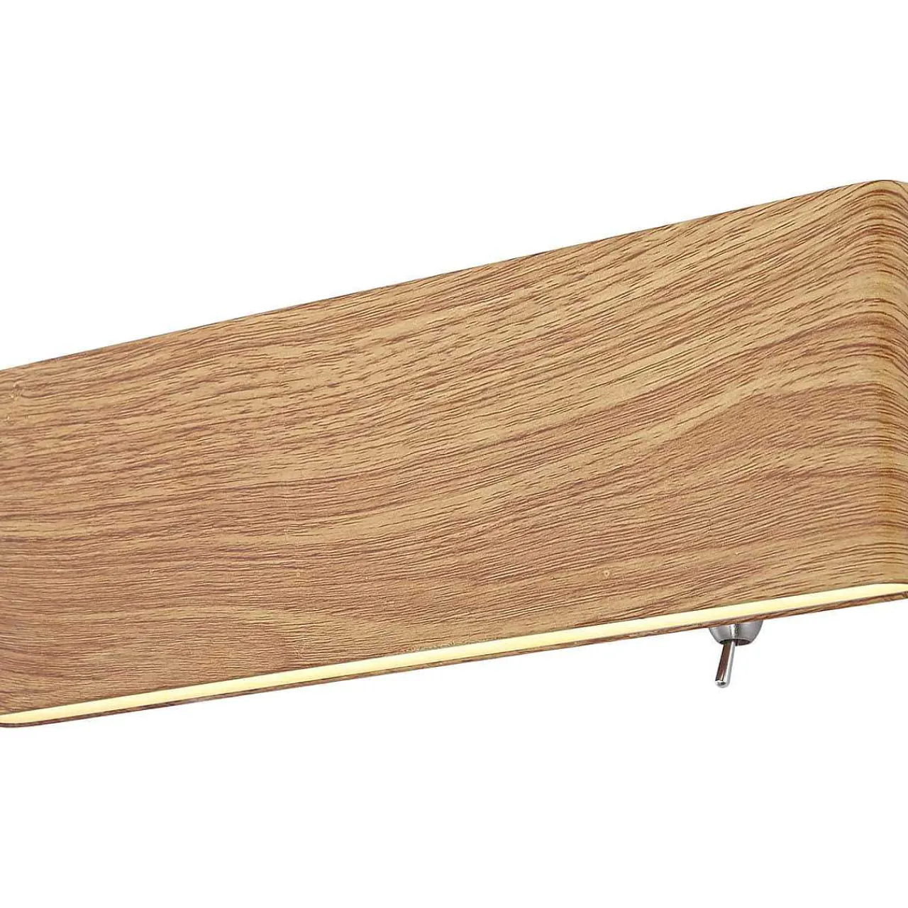mutoni light Wandleuchte Siegfried Metall Holzoptik Led> Led-Wandleuchten