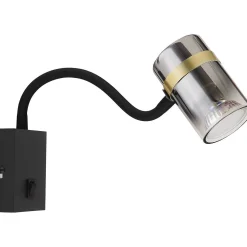 mutoni light Wandleuchte Trabby Metall Schwarz Matt 1Xgu10><noscript><img width=