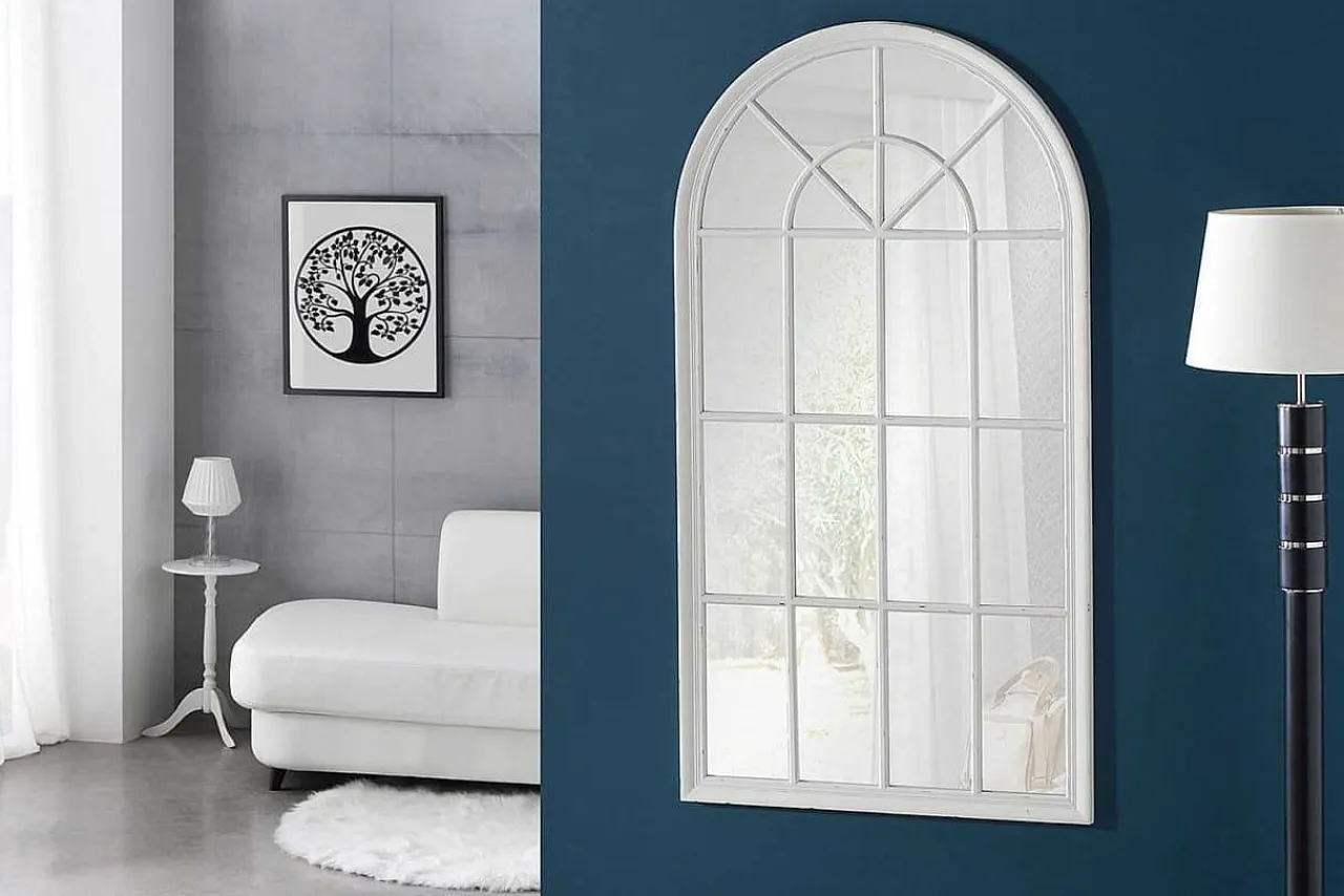 mutoni inspiration Wandspiegel Vintage Weiss 85X110> Wandspiegel