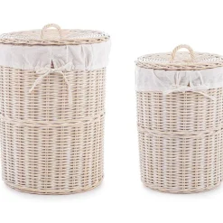 mutoni lifestyle Washkorb Narra Ausgebleicht (2Er-Set)> Boxen & Körbe
