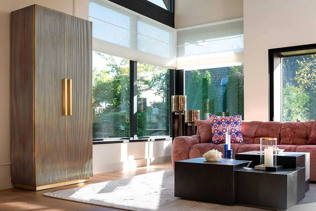 Richmond Interiors Windlicht Aileen Marmor 25> Windlichter & Teelichthalter