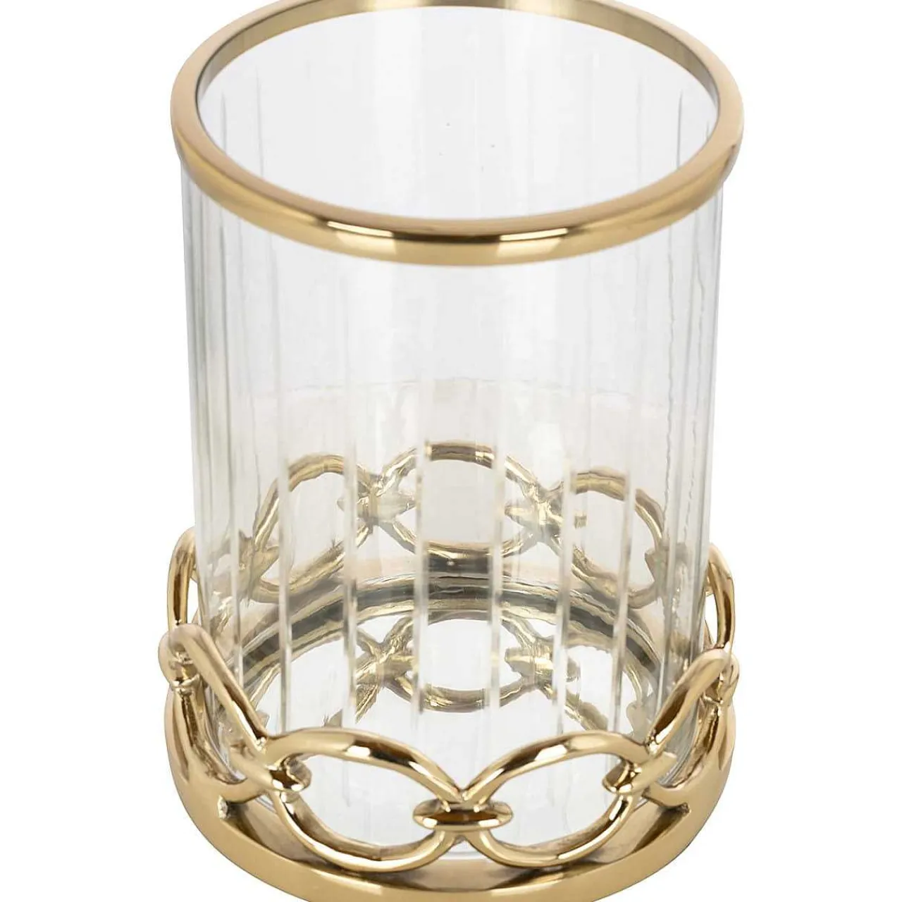 Richmond Interiors Windlicht Jayce Gold 25> Windlichter & Teelichthalter
