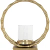 Richmond Interiors Windlicht Merlyn Gold 31> Windlichter & Teelichthalter